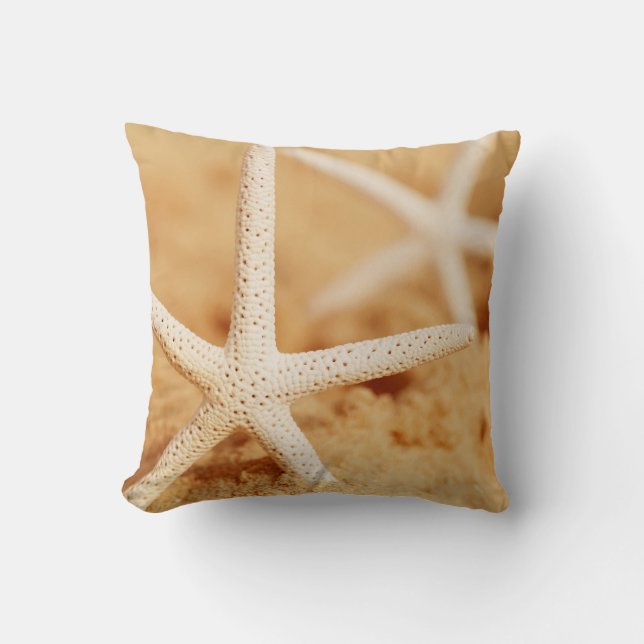 Coussin Deux étoiles de mer (Recto)
