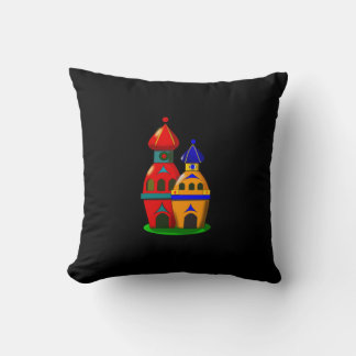 Coussin Deux mignonnes petites maisons Jeter l'oreiller