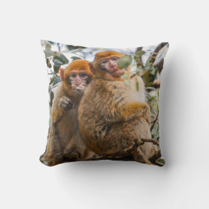 Coussin Deux Mignons singes