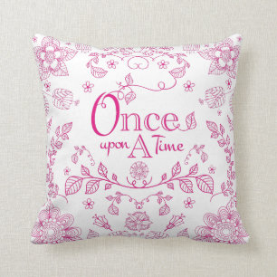 Coussin Deux ont modifié la tonalité il était une fois 