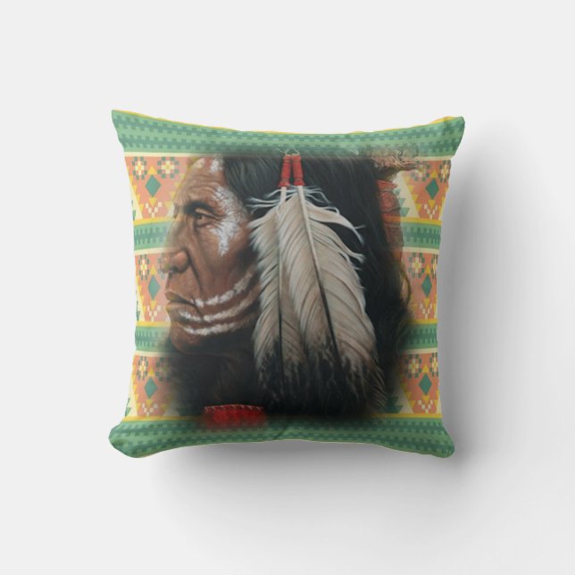 Coussin Deux plumes (Recto)