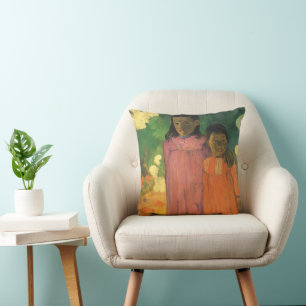 Coussin Deux Sœurs par Paul Gauguin, Beaux-Arts Anciens