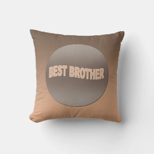 Coussin Deux tons Meilleur Frère Cuisine