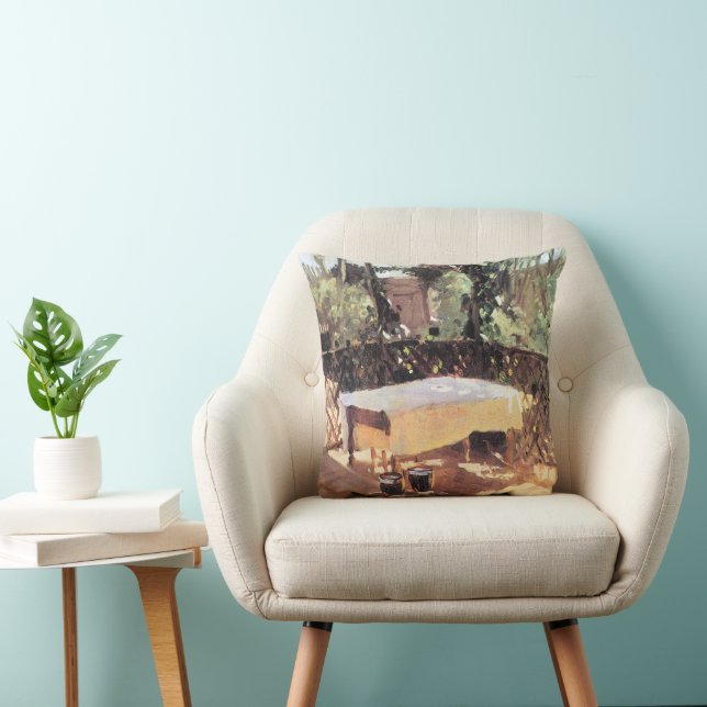 Coussin Deux verres à vin de John Singer Sargent (Chaise)