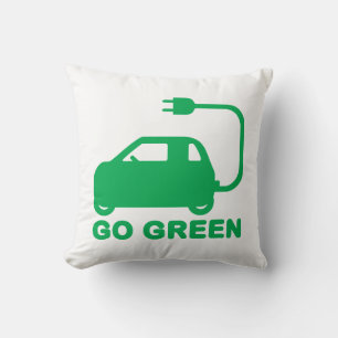 Coussin Devenez écolo ~ Conduite de voitures électriques
