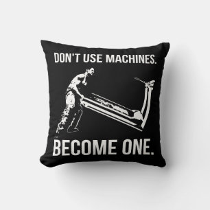 Coussin Devenez Une Machine - Dessin, Homme Forte, Tapis