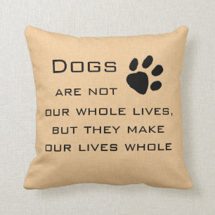 Coussin Devis de chien