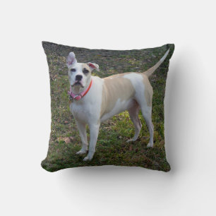 Coussin Devis personnalisé de chien et Emily Dickinson