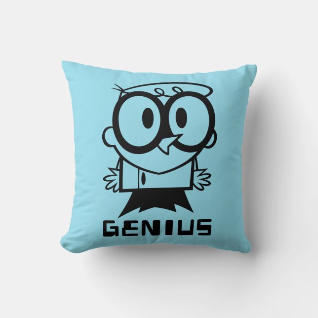 Coussin Dexter "Genius" - Graphique en bref (Recto)