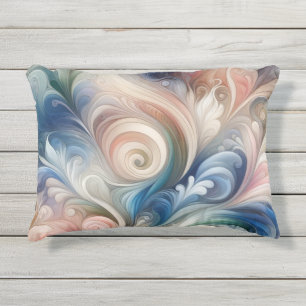 Coussin D'extérieur Aquarelle Imaginaire Floral Romantique Motif