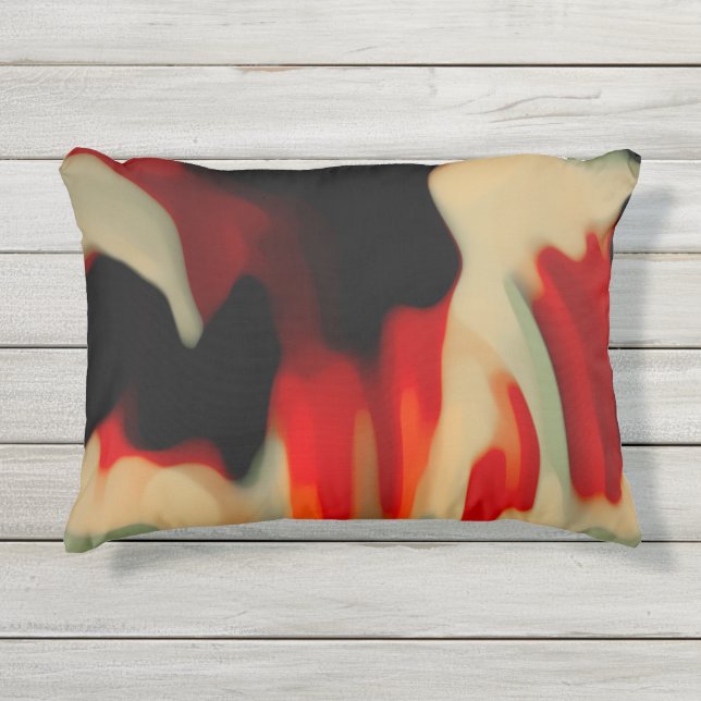 Coussin D'extérieur Art Abstrait (Devant)