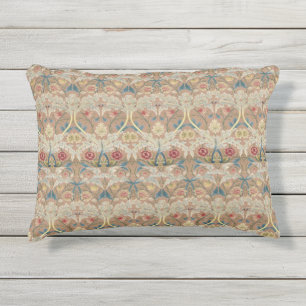 Coussin D'extérieur Art William Morris Broderie Florale