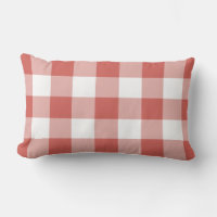 Automne rouge En vichy chèque Motif
