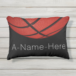 Coussin D'extérieur Basket-ball extérieur personnalisé avec le nom et