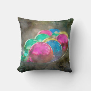 Coussin D'extérieur Bijoux de Noël de la forêt