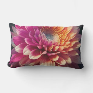 Coussin D'extérieur Blanc Orange Jaune Rose Violet Bleu Dahlia Fleur