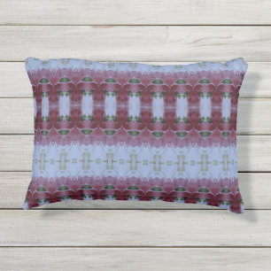 Coussin D'extérieur Bleu Bourgogne et verts