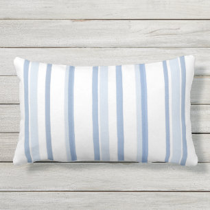 Coussin D'extérieur Bleu et blanc doux