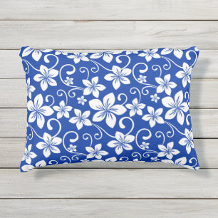 COUSSIN D'EXTÉRIEUR BLEU HAWAII (BLEU ROYAL)
