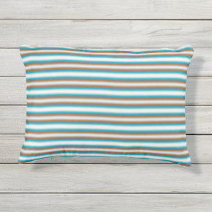 Coussin D'extérieur Bleu Jaune Blancs tendance