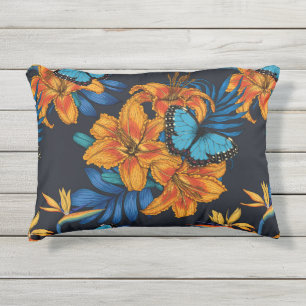 Coussin D'extérieur Bouquet tropical