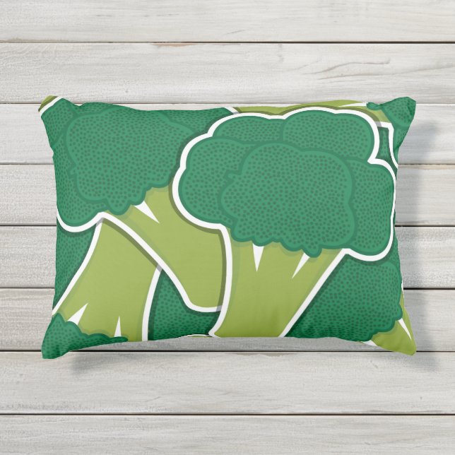 Coussin D'extérieur Brocoli (Devant)
