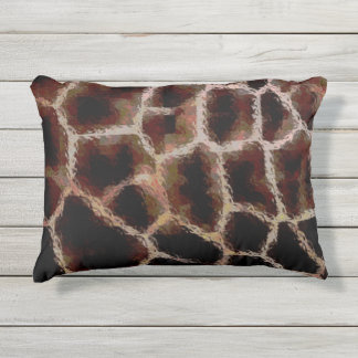 Coussin D'extérieur Brown poster de animal
