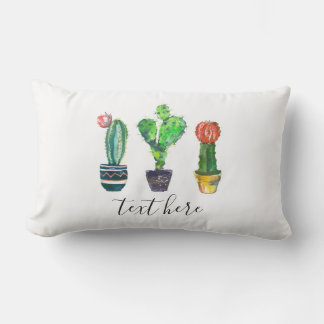 Coussin D'extérieur cactus, succulent, aquarelle, fiesta, mexicaine,