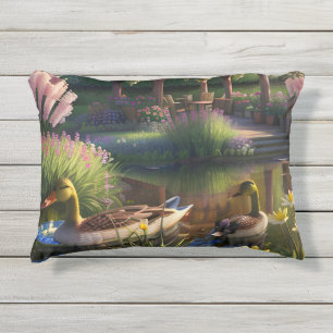 Coussin D'extérieur Canards dans le Pone One