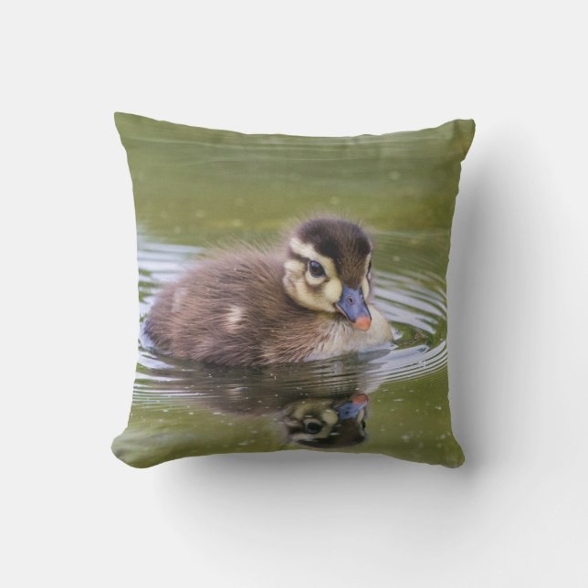 Coussin D'extérieur Caneton de Mallard (Recto)