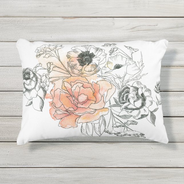 Coussin D'extérieur Carreau extérieur de jardin (Devant)