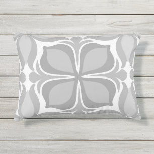 Coussin D'extérieur Carreaux géométriques neutres