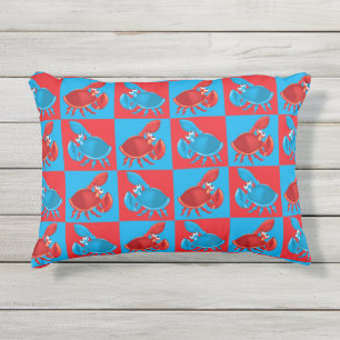 Coussin D'extérieur Cartoon crabe mosaïque