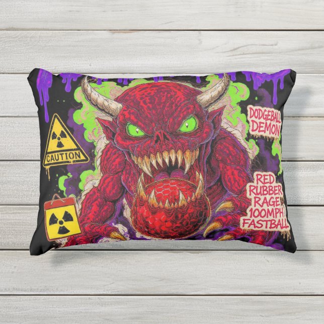 Coussin D'extérieur Casse nucléaire - Apocalypse fromage Snack mutant (Devant)