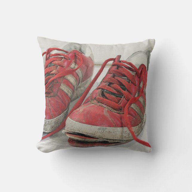 Coussin D'extérieur Chaussures Fun Broken Outdoor Jrow Oreiller! (Recto)