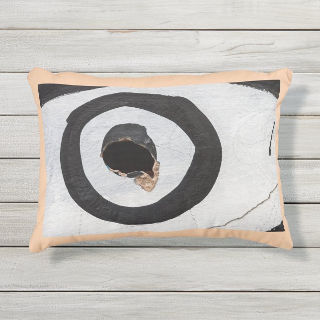 Coussin D'extérieur cible déchire l'oreiller accent (Devant)