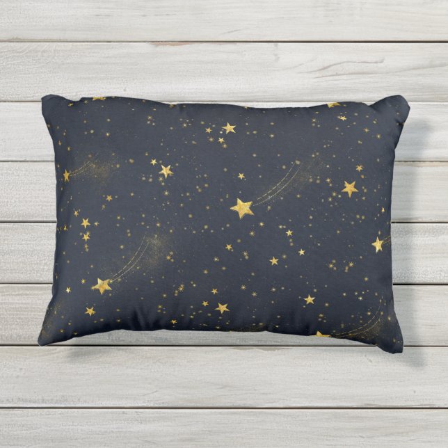 Coussin D'extérieur Ciel nocturne extérieur (Dos)