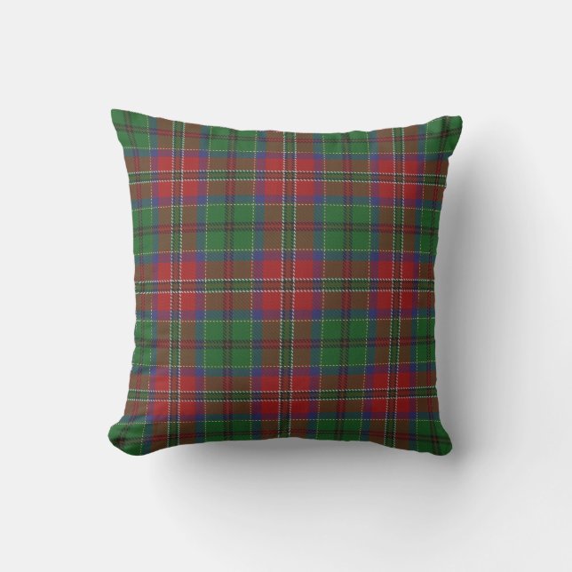 Coussin D'extérieur Clan écossais MacCulloch Tartan (Recto)