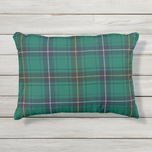 Coussin D'extérieur Clan Plaid Henderson Green À damiers Tartan