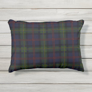Coussin D'extérieur Clan Plaid Malcolm Purple Green Check Tartan