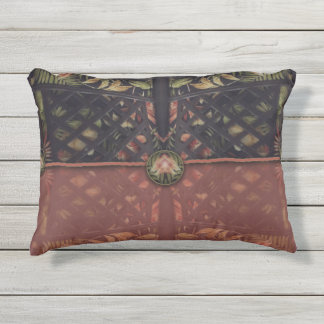 Coussin D'extérieur Clutch de latticulation tropicale