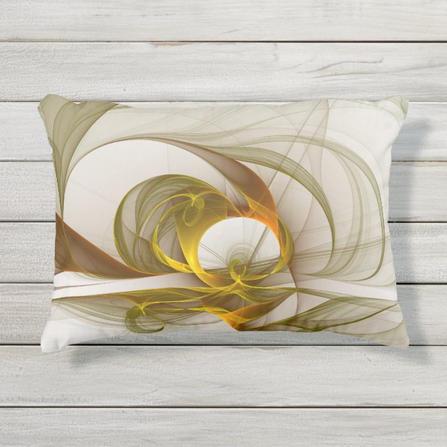 Coussin D'extérieur Colorants métalliques précieux Abstraits modernes  (Devant)