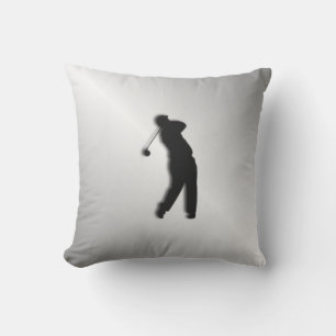 Coussin D'extérieur Conception de golf argentée