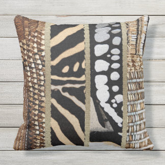 Coussin D'extérieur Conception de Motifs africains Abstraits