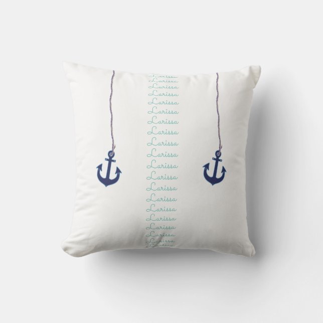 Coussin D'extérieur conception marine et personnalisée de la mer inspi (Recto)