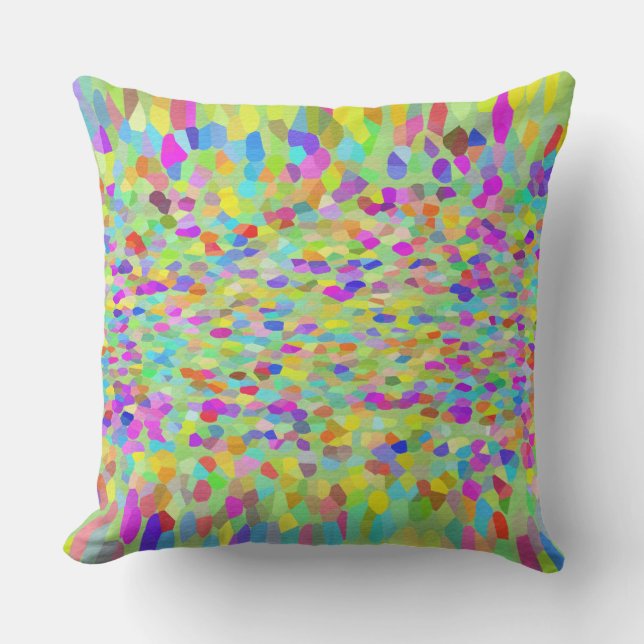Coussin D'extérieur Confetti Garden Fringe (Recto)