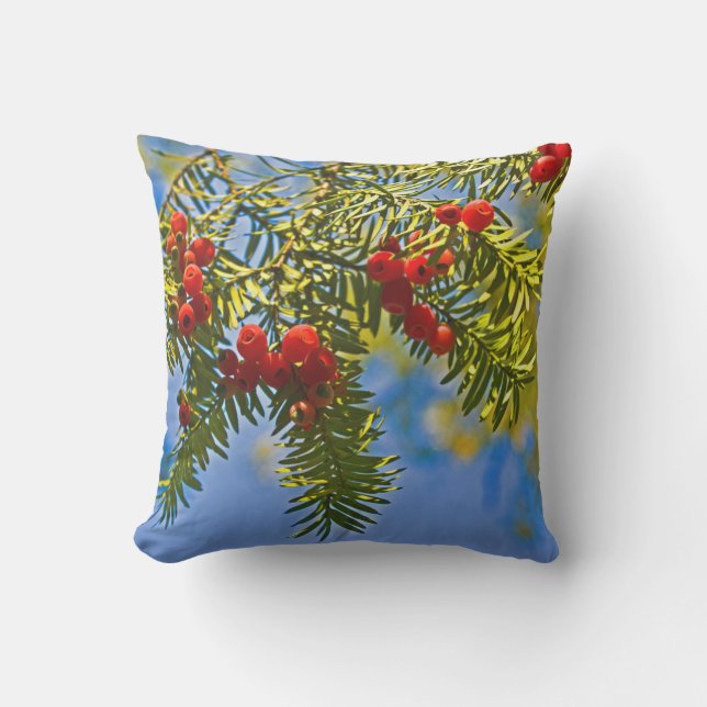 Coussin D'extérieur Conifer de vacances (Recto)