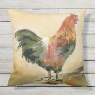 Coussin D'extérieur Coq coloré