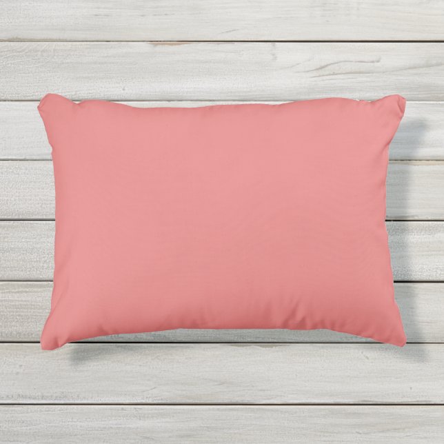 Coussin D'extérieur Corail rose pâle (Devant)