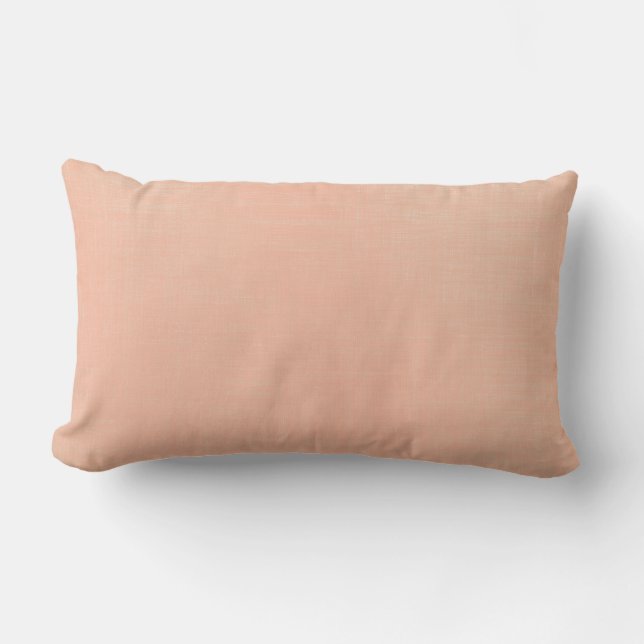 Coussin D'extérieur Couleur Uni Rose Pâle en Distress (Recto)